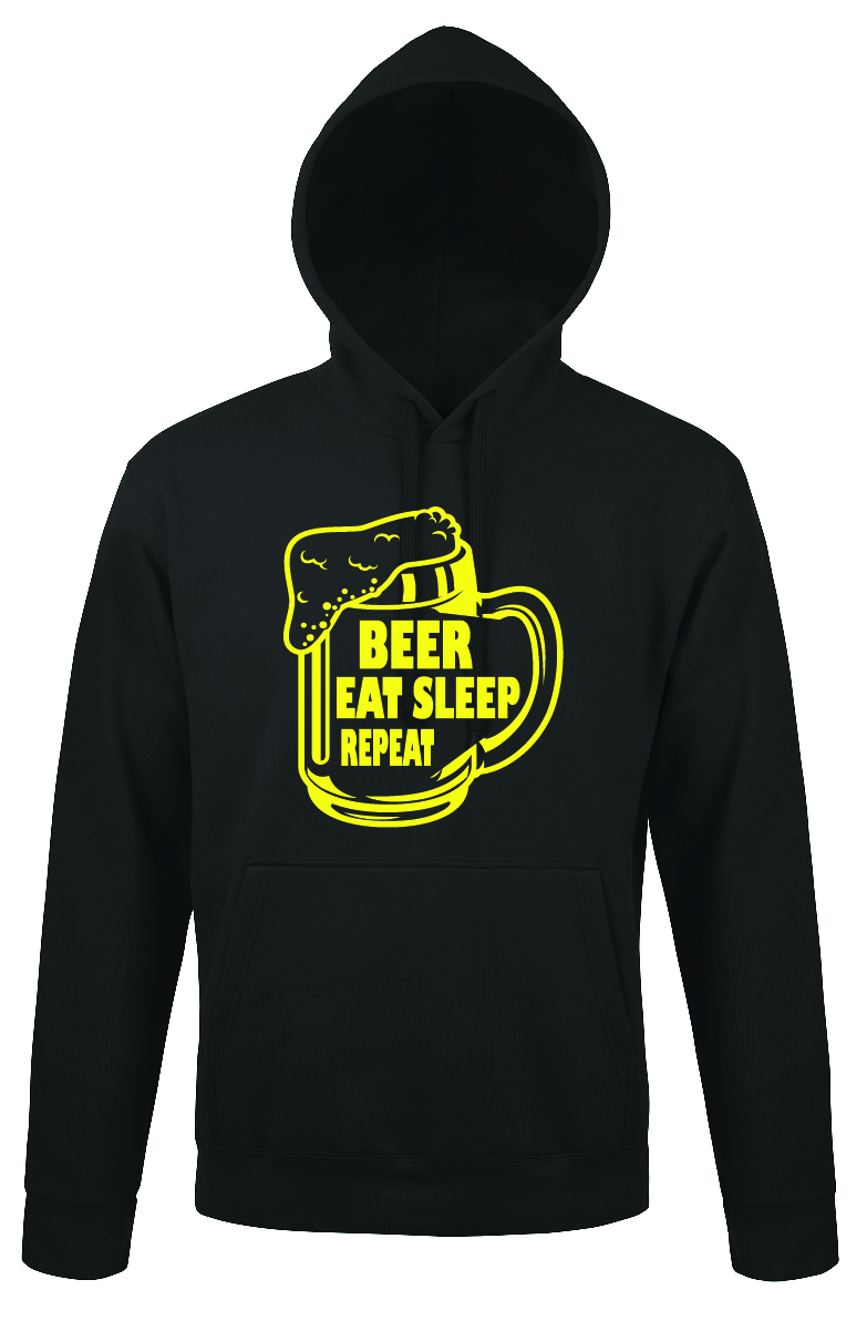 Pulover - BEER EAT SLEEP REPEAT