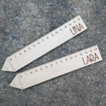 Leseno ravnilo z imenom