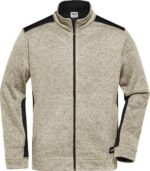 Moška delovna pletena flis jakna - Strong JN 862 - slika 5