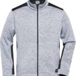 Moška delovna pletena flis jakna - Strong JN 862